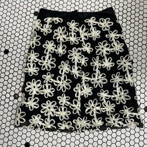 Etcetera silk  floral skirt size 10